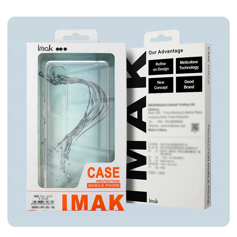 IMAK UX-10 Series For Motorola Edge 50 5G / 50 Pro 5G Clear Phone Case Soft TPU Mobile Back Cover