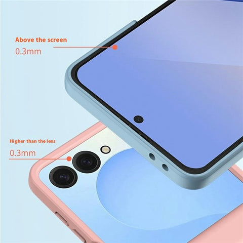 For Samsung Galaxy Z Flip7 5G Case Hinge Protection Skin-Touch PC Phone Cover