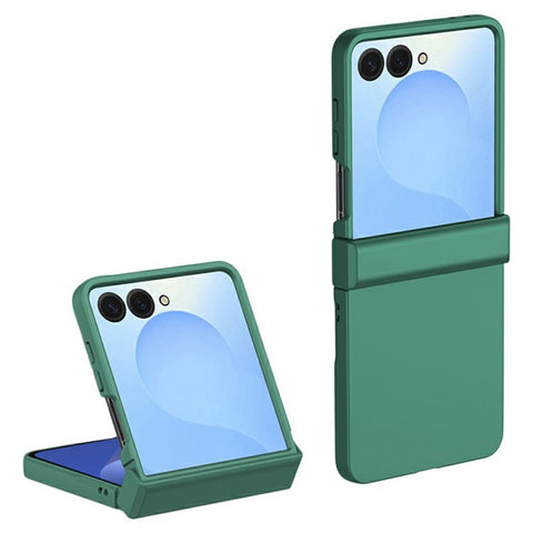 For Samsung Galaxy Z Flip7 5G Case Hinge Protection Skin-Touch PC Phone Cover