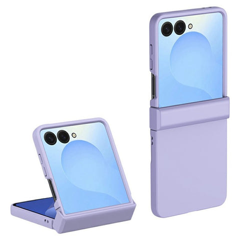 For Samsung Galaxy Z Flip7 5G Case Hinge Protection Skin-Touch PC Phone Cover