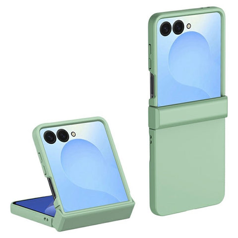 For Samsung Galaxy Z Flip7 5G Case Hinge Protection Skin-Touch PC Phone Cover