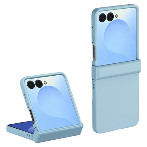 For Samsung Galaxy Z Flip7 5G Case Hinge Protection Skin-Touch PC Phone Cover