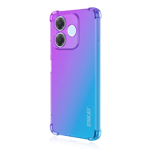 ENKAY For Oppo A5 Pro 4G (Global) / Oppo A5 Pro 5G (Global) TPU Case  Thickened Four Corner Drop-proof Phone Back Cover