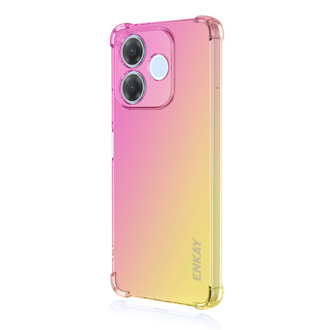 ENKAY For Oppo A5 Pro 4G (Global) / Oppo A5 Pro 5G (Global) TPU Case  Thickened Four Corner Drop-proof Phone Back Cover