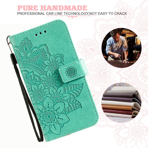For iPhone 17 Pro Max Case Floral Pattern PU Leather Wallet Stand Phone Cover