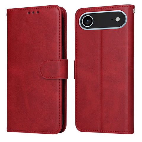 For iPhone Air Case Wallet PU Leather Folio Flip Phone Cover