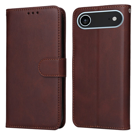 For iPhone Air Case Wallet PU Leather Folio Flip Phone Cover