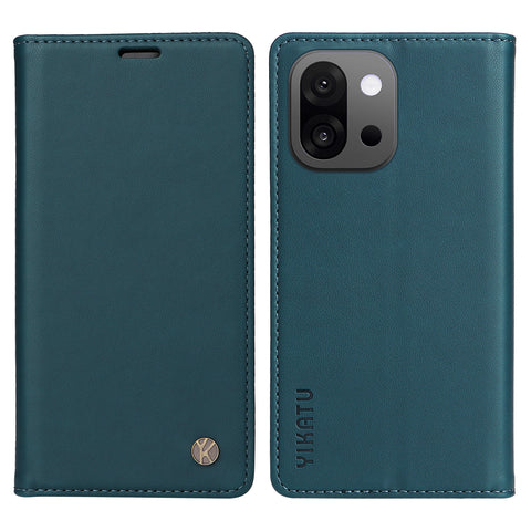 YIKATU For OnePlus 13T 5G Phone Cases  Magnetic Closure PU Leather Mobile Cover