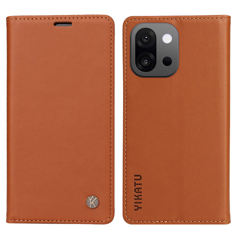 YIKATU For OnePlus 13T 5G Phone Cases  Magnetic Closure PU Leather Mobile Cover