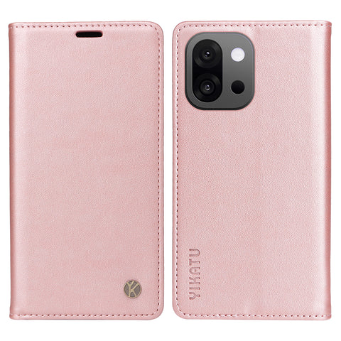 YIKATU For OnePlus 13T 5G Phone Cases  Magnetic Closure PU Leather Mobile Cover