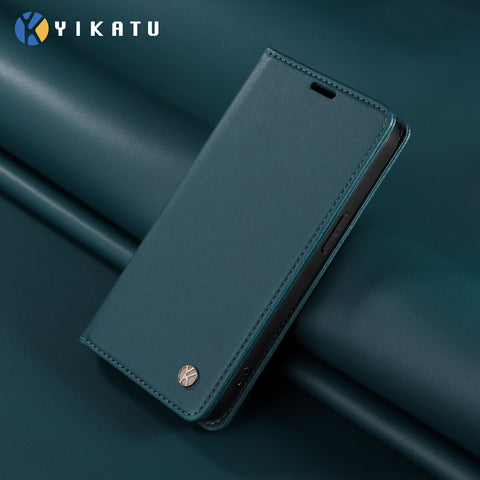 YIKATU For Motorola Edge (2025) 5G / Motorola Edge 60 Fusion 5G Phone Cases  Magnetic Closure PU Leather Mobile Cover