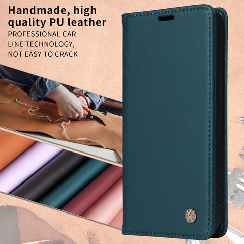 YIKATU For Motorola Edge (2025) 5G / Motorola Edge 60 Fusion 5G Phone Cases  Magnetic Closure PU Leather Mobile Cover