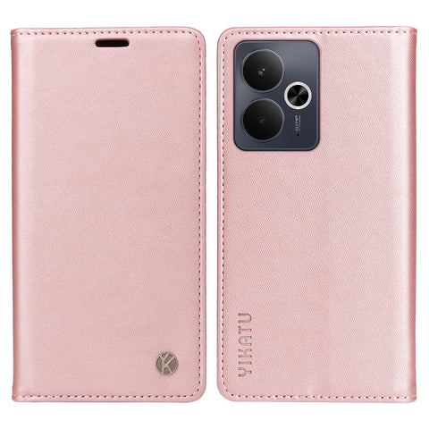 YIKATU For Motorola Edge (2025) 5G / Motorola Edge 60 Fusion 5G Phone Cases  Magnetic Closure PU Leather Mobile Cover