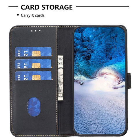 BINFEN COLOR BF17 For Motorola Edge 60 Pro 5G Case Wallet Folio Flip Leather Cover