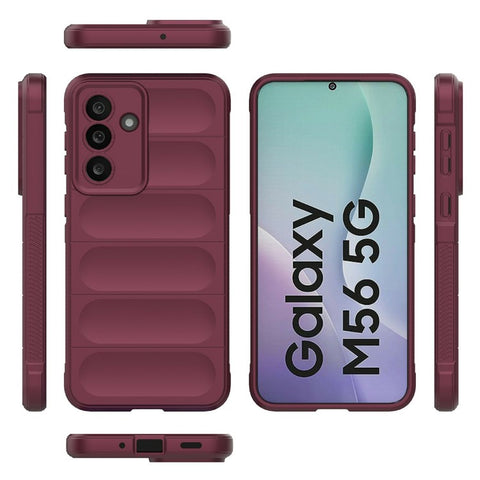For Samsung Galaxy M56 5G Case Anti-Drop Soft TPU Rugged Phone Back Cover