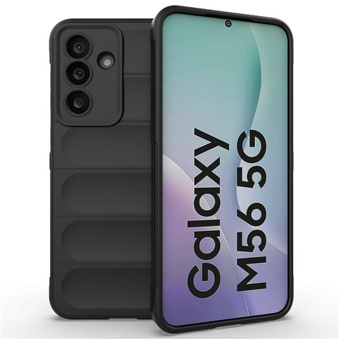 For Samsung Galaxy M56 5G Case Anti-Drop Soft TPU Rugged Phone Back Cover
