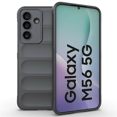 For Samsung Galaxy M56 5G Case Anti-Drop Soft TPU Rugged Phone Back Cover