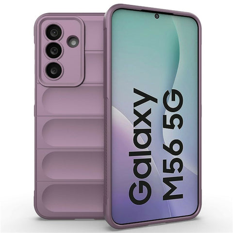 For Samsung Galaxy M56 5G Case Anti-Drop Soft TPU Rugged Phone Back Cover