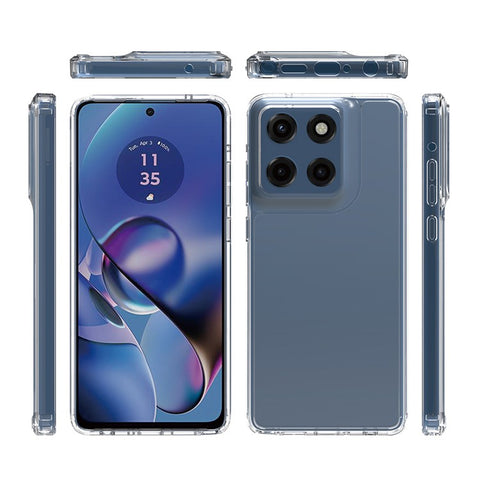For Motorola Moto G Stylus 5G (2025)  /  Edge 60 Stylus 5G Clear Case TPU + Acrylic Shockproof Phone Back Cover