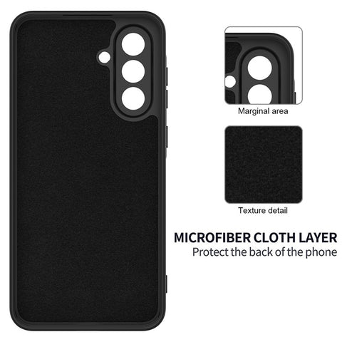 For Samsung Galaxy F56 5G  /  M56 5G Liquid Silicone Case Phone Back Cover with Hand Strap
