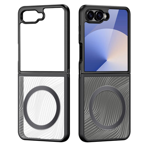 DUX DUCIS For Samsung Galaxy Z Flip7 5G Case  Aimo Series Magnetic Case PC+TPU Slim Cover (REACH Certification)