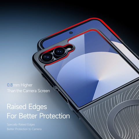 DUX DUCIS For Samsung Galaxy Z Flip7 5G Case  Aimo Series Magnetic Case PC+TPU Slim Cover (REACH Certification)