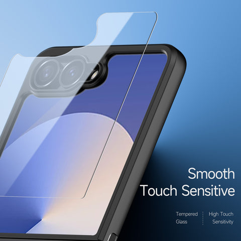 DUX DUCIS For Samsung Galaxy Z Flip7 5G Case  Aimo Series Magnetic Case PC+TPU Slim Cover (REACH Certification)