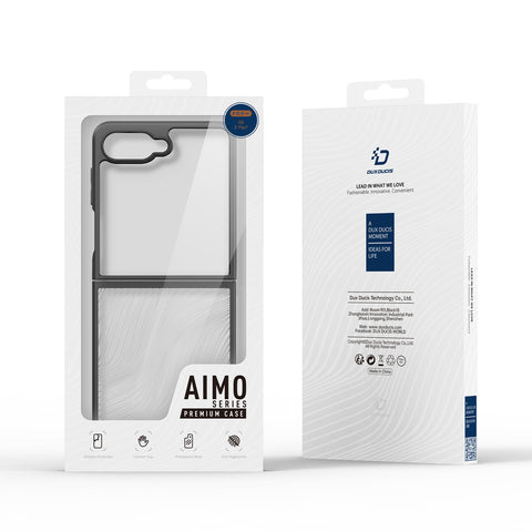 DUX DUCIS For Samsung Galaxy Z Flip7 5G Case  Aimo Series TPU+PC Matte Drop-proof Phone Cover (REACH Certification)