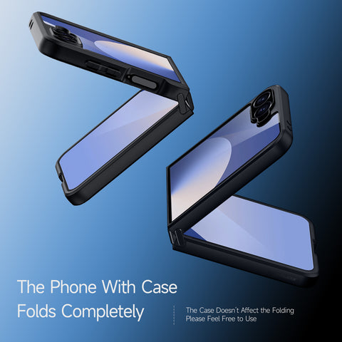 DUX DUCIS For Samsung Galaxy Z Flip7 5G Case  Aimo Series TPU+PC Matte Drop-proof Phone Cover (REACH Certification)