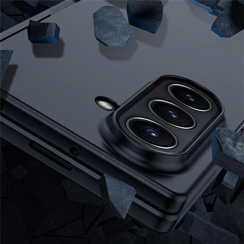 For Samsung Galaxy Z Fold7 5G Case Skin Feel PC Phone Cover with Hinge Protection