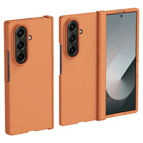 For Samsung Galaxy Z Fold7 5G Case Skin Feel PC Phone Cover with Hinge Protection