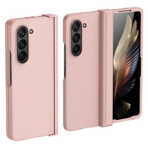 For Samsung Galaxy Z Fold7 5G Case Skin Feel PC Phone Cover with Hinge Protection