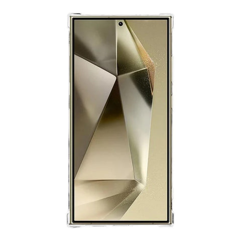 For Samsung Galaxy S23 Ultra TPU Case WANLONFENG WL3 Series 1.5mm Phone Cover with 2Pcs Tempered Glass Films