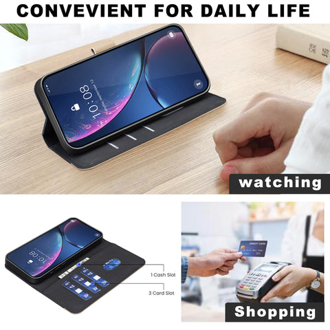 BINFEN COLOR For Motorola Edge 50 Pro 5G Leather Case  BF36 Floral Pattern Phone Cover RFID Blocking Wallet Stand