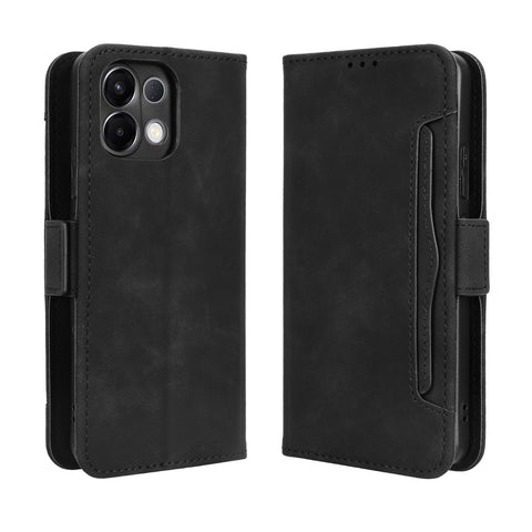 For Oppo K13 5G Leather Case Phone Wallet Cover with Multiple Card Slots