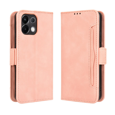 For Oppo K13 5G Leather Case Phone Wallet Cover with Multiple Card Slots