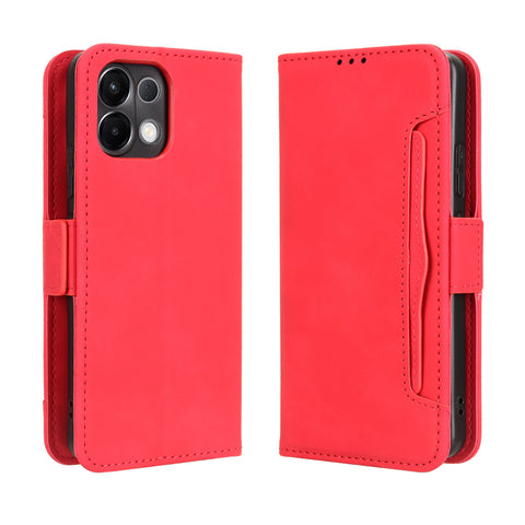 For Oppo K13 5G Leather Case Phone Wallet Cover with Multiple Card Slots