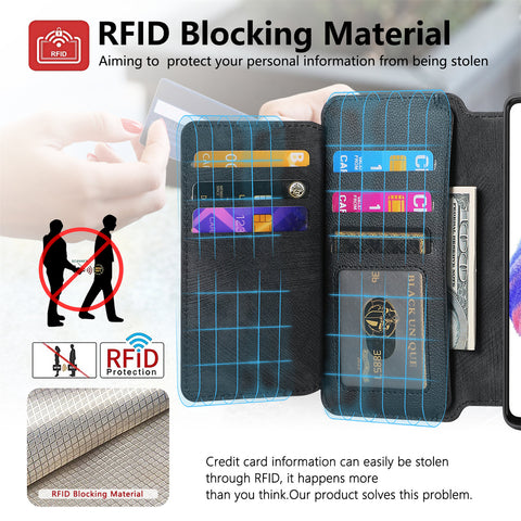 CASENEO For Oppo Reno13 F 5G (Reno 13 FS 5G) / 4G Case  MW-02 Detachable Magnetic Leather Flip Phone Cover