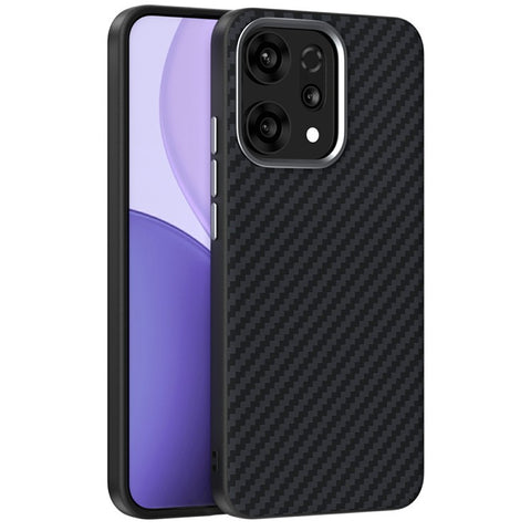 ABEEL For Oppo Reno14 5G (Global) Magnetic Case Carbon Fiber Texture Back Cover