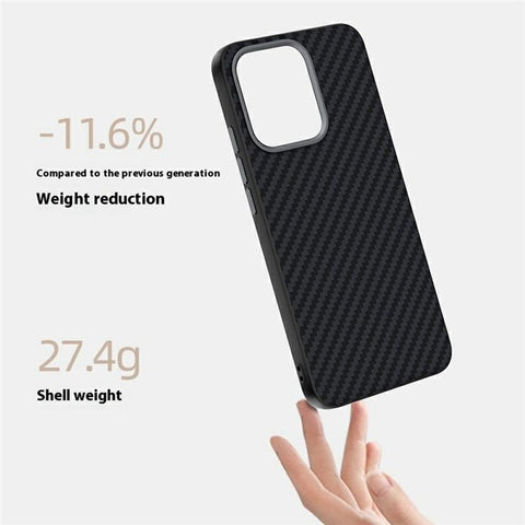 ABEEL For Oppo Reno14 5G (Global) Magnetic Case Carbon Fiber Texture Back Cover