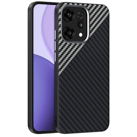 ABEEL For Oppo Reno14 5G (Global) Magnetic Case Carbon Fiber Texture Back Cover