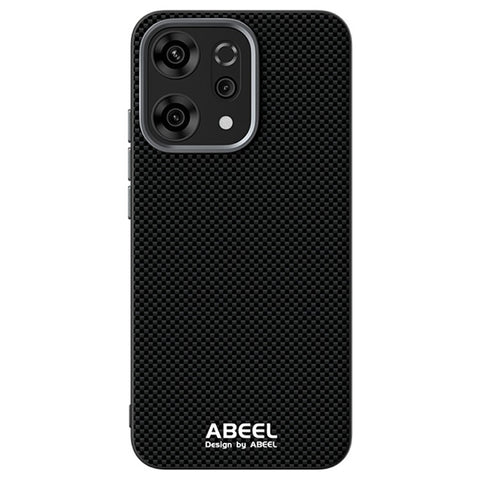 ABEEL For Oppo Reno14 5G (Global) Magnetic Case Printed PC TPU Aluminum Alloy Leather Phone Cover