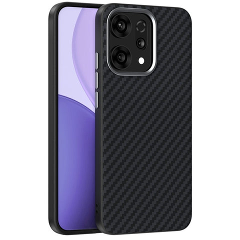 ABEEL For Oppo Reno14 Pro 5G (Global) Magnetic Case Carbon Fiber Texture Back Cover