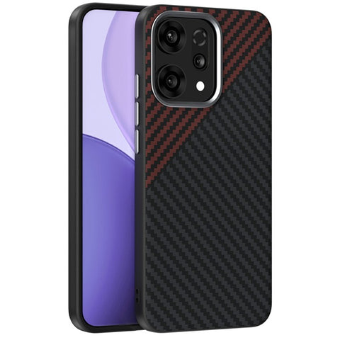 ABEEL For Oppo Reno14 Pro 5G (Global) Magnetic Case Carbon Fiber Texture Back Cover