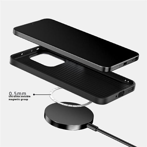 ABEEL For Oppo Reno14 Pro 5G (Global) Magnetic Case Printed PC TPU Aluminum Alloy Leather Phone Cover