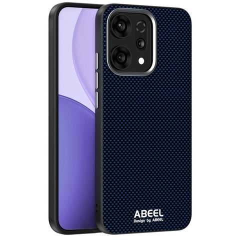 ABEEL For Oppo Reno14 Pro 5G (Global) Magnetic Case Printed PC TPU Aluminum Alloy Leather Phone Cover