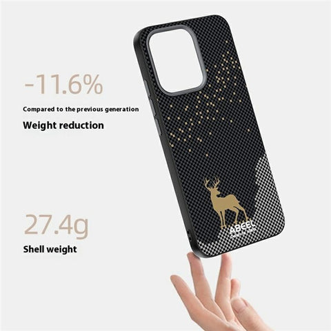 ABEEL For Oppo Reno14 Pro 5G (Global) Magnetic Case Ultra Slim PC TPU Phone Back Cover