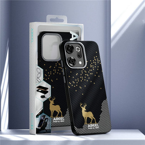 ABEEL For Oppo Reno14 Pro 5G (Global) Magnetic Case Ultra Slim PC TPU Phone Back Cover