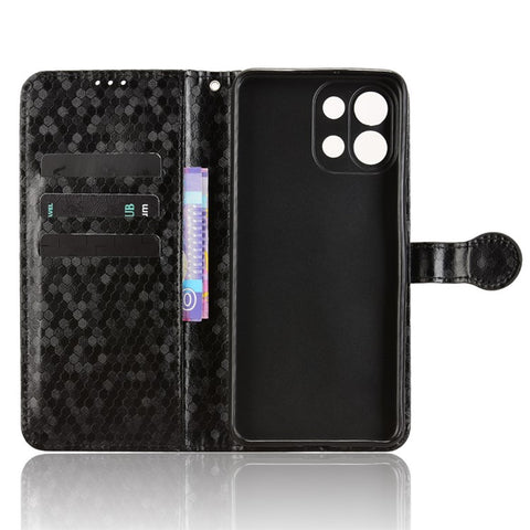 For Oppo K13 5G  /  K12s Wallet Case Dot Pattern Imprint PU Leather Phone Cover