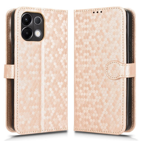 For Oppo K13 5G  /  K12s Wallet Case Dot Pattern Imprint PU Leather Phone Cover